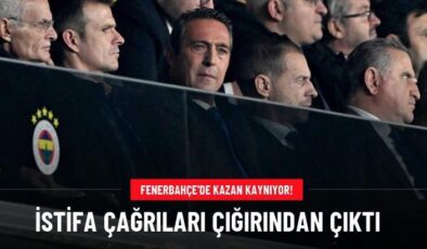 Fenerbahçe’de Ali Koç’a yönelik istifa çağrıları çığırından çıktı