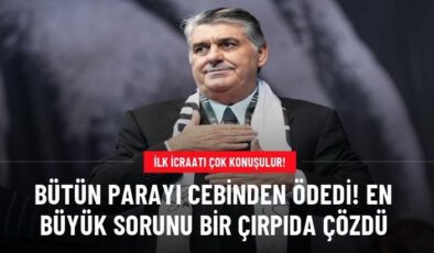 Bütün parayı cebinden ödedi! En büyük sorunu bir çırpıda çözdü